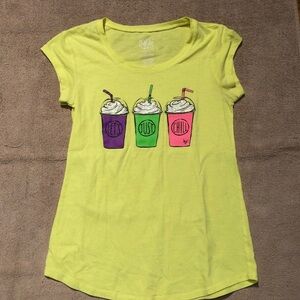 Girls size 12 justice zipice tshirt